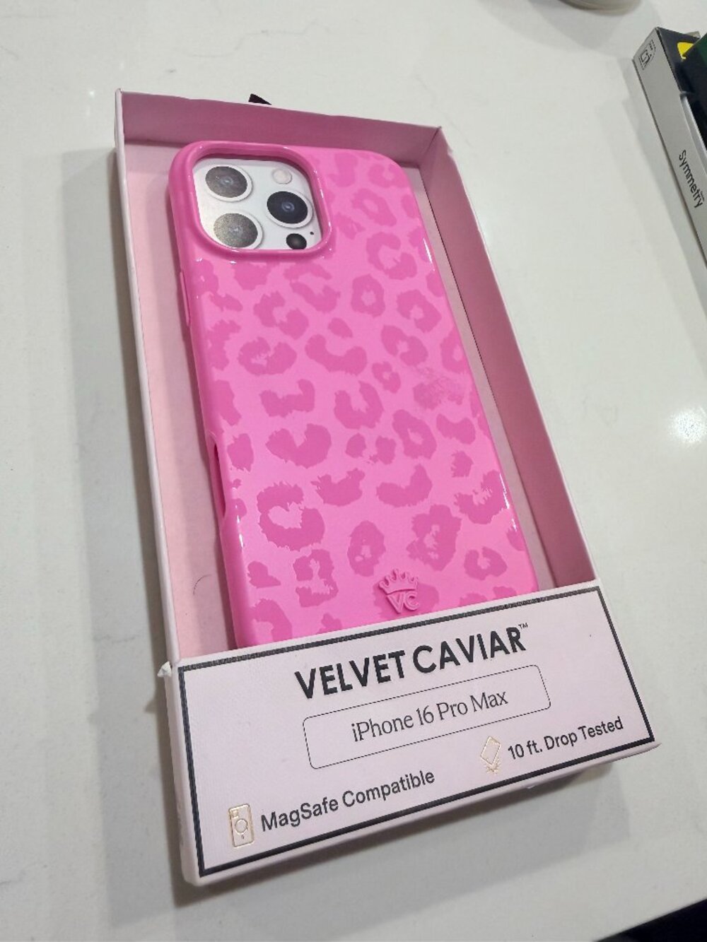 Velvet Caviar Hot Pink Leopard iPhone Case - iPhone 16 Pro Max - New in Box